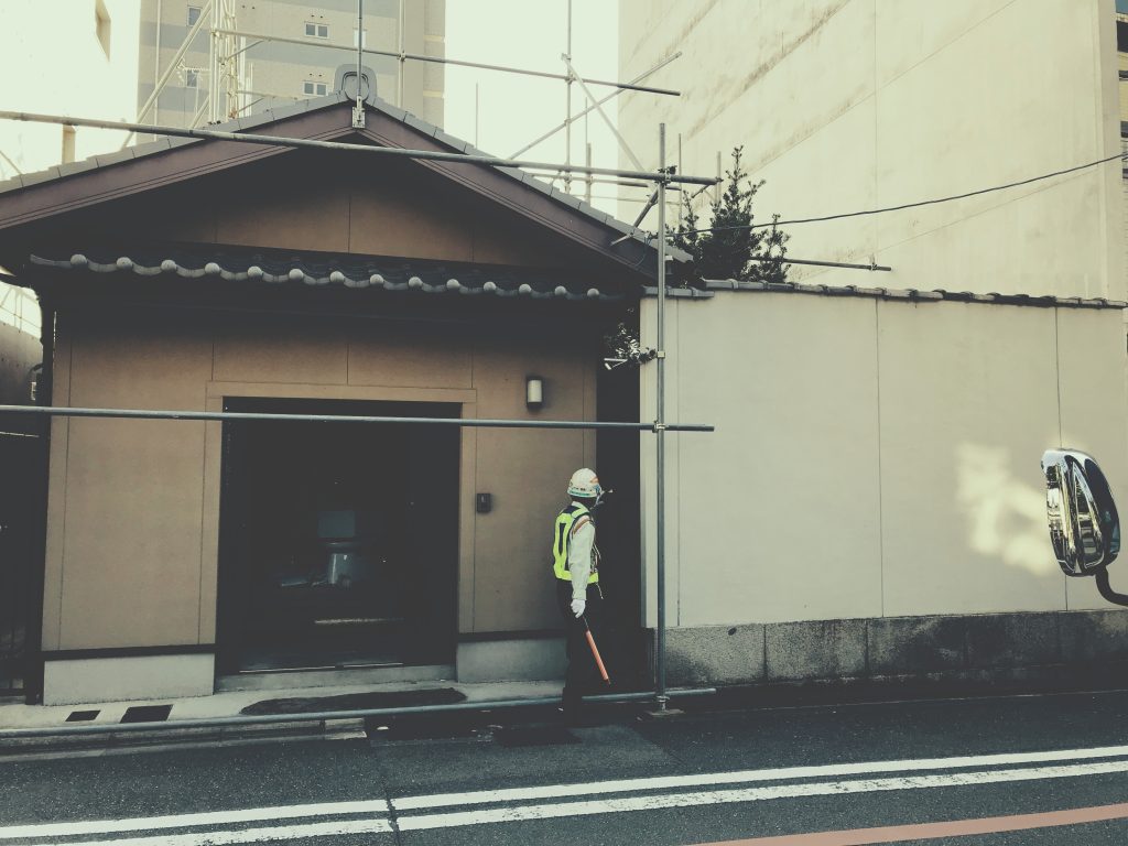 京都/麩屋町六角/新たな工事が始まりましたｂｙ　イワキスタイル;