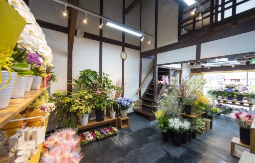 花の春風 京都の店舗施工事例 京都内装施工事例